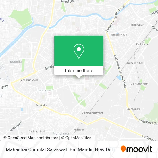 Mahashai Chunilal Saraswati Bal Mandir map