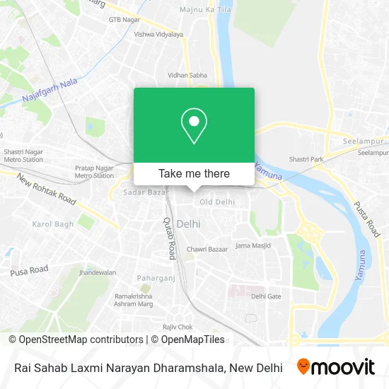 Rai Sahab Laxmi Narayan Dharamshala map