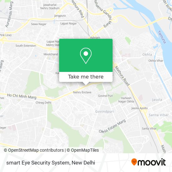 smart Eye Security System map