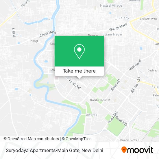 Suryodaya Apartments-Main Gate map