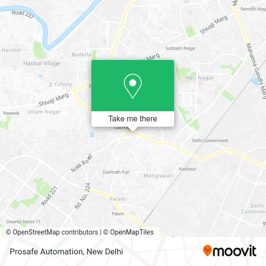 Prosafe Automation map