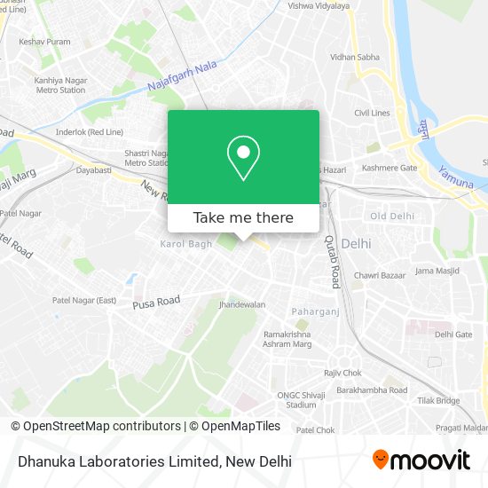 Dhanuka Laboratories Limited map
