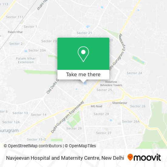 Navjeevan Hospital and Maternity Centre map