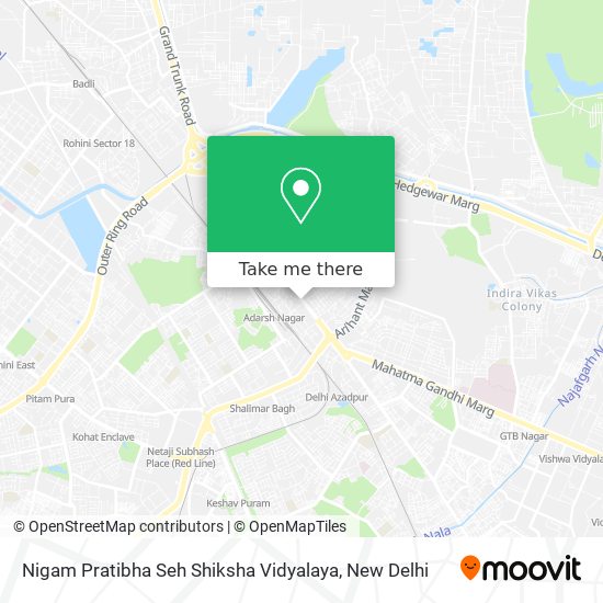 Nigam Pratibha Seh Shiksha Vidyalaya map