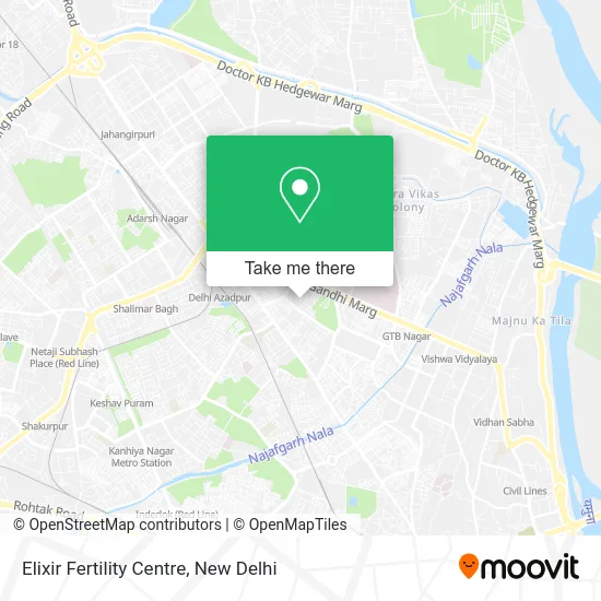 Elixir Fertility Centre map
