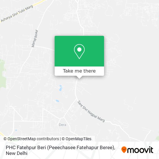 PHC Fatehpur Beri (Peeechasee Fatehapur Beree) map