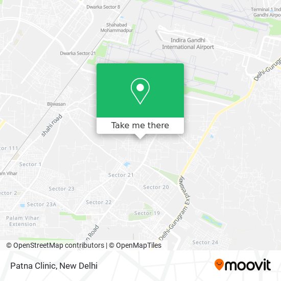 Patna To Delhi Bus Route Map How To Get To Patna Clinic In Delhi By Bus?