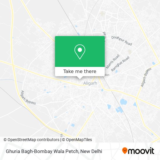 Ghuria Bagh-Bombay Wala Petch map