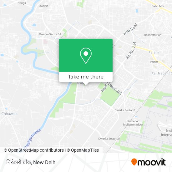 निरंकारी चौक map