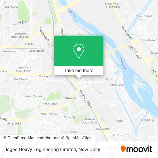 Isgec Heavy Engineering Limited map