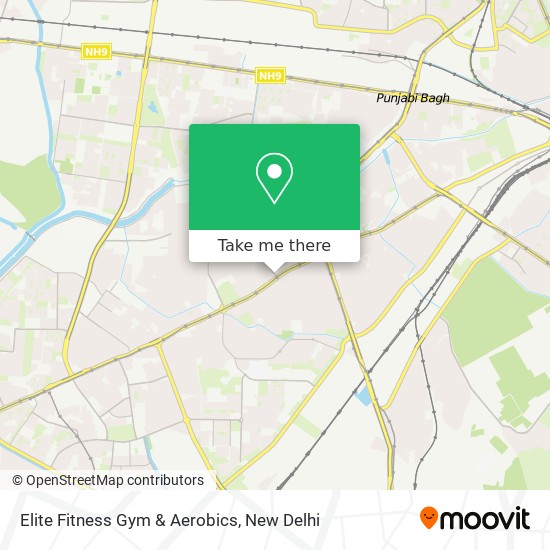 Elite Fitness Gym & Aerobics map