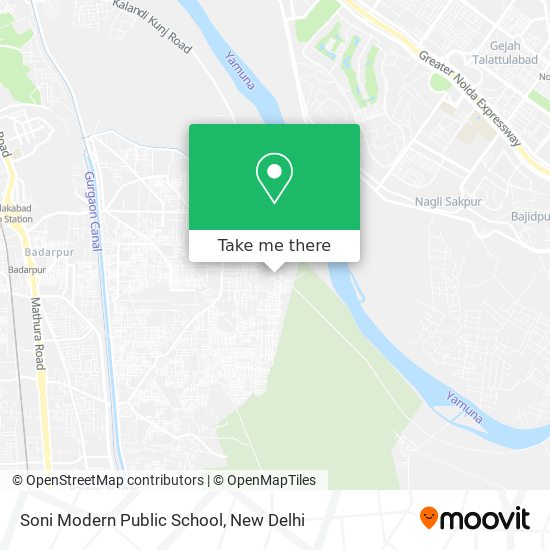 Soni Modern Public School map
