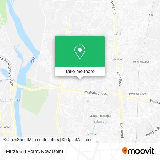 Mirza Bill Point map