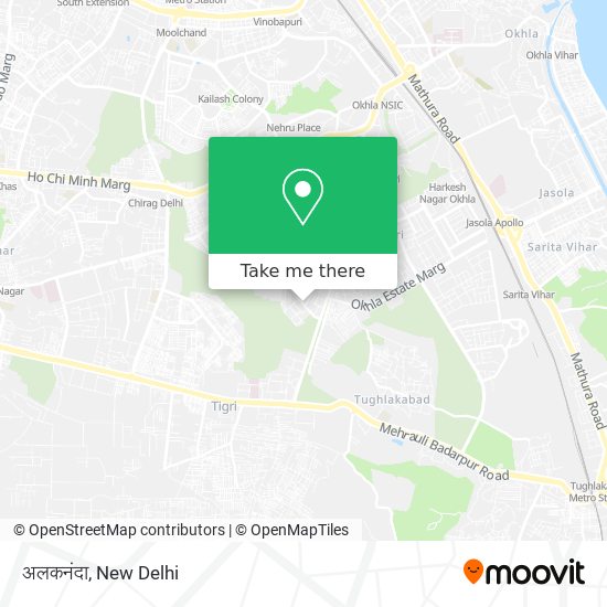 अलकनंदा map