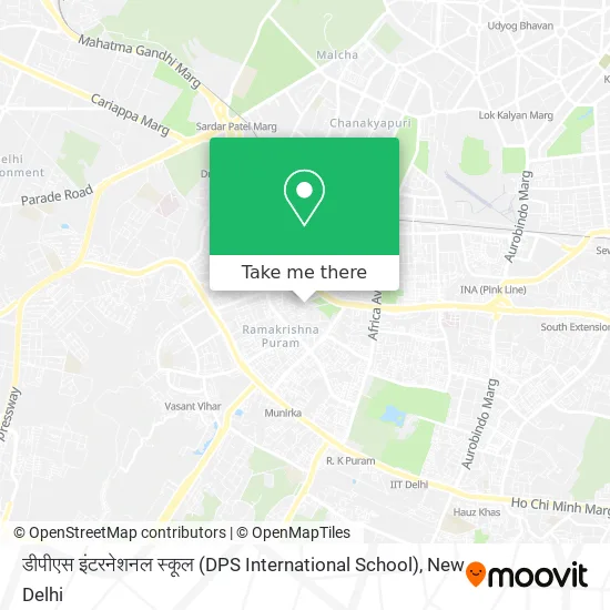 डीपीएस इंटरनेशनल स्कूल (DPS International School) map