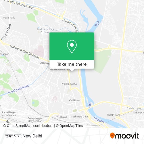 खैबर पास map