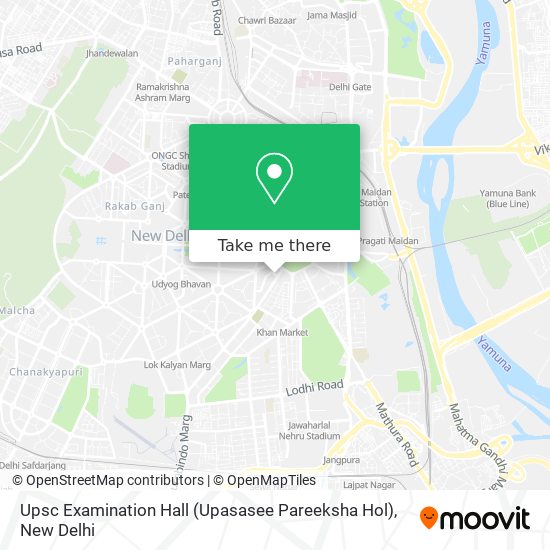 Upsc Examination Hall (Upasasee Pareeksha Hol) map