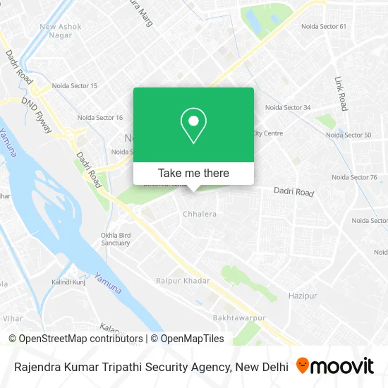 Rajendra Kumar Tripathi Security Agency map