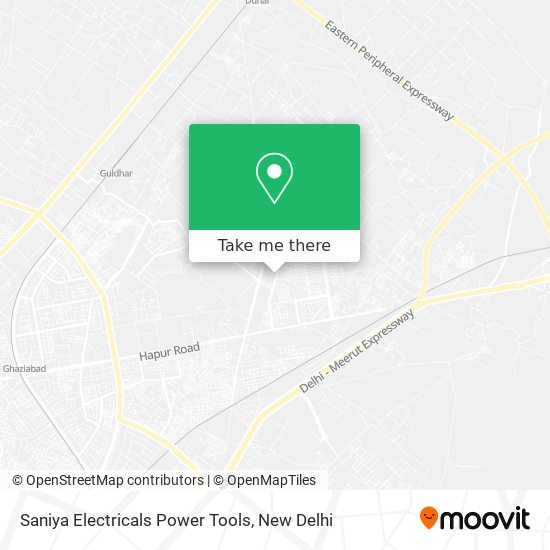 Saniya Electricals Power Tools map