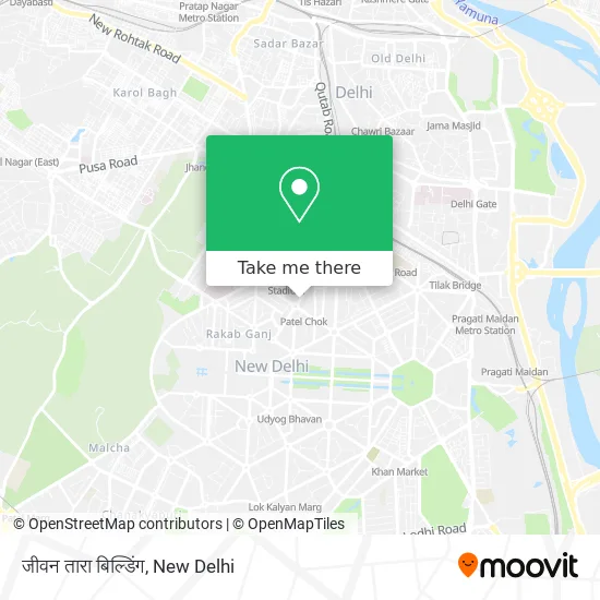 जीवन तारा बिल्डिंग map