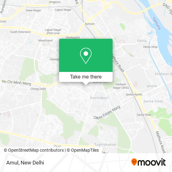 Amul map
