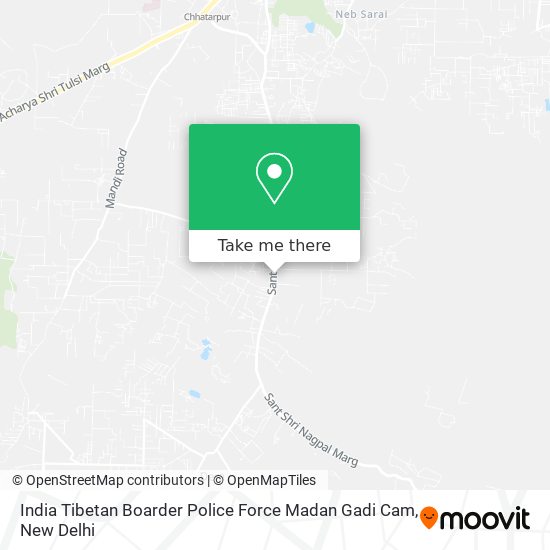 India Tibetan Boarder Police Force Madan Gadi Cam map