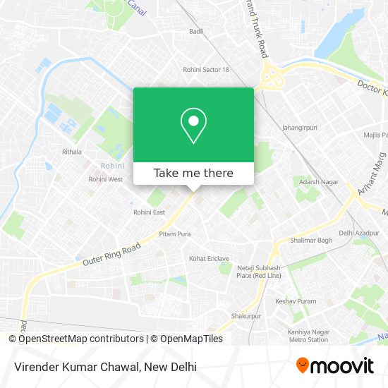 Virender Kumar Chawal map