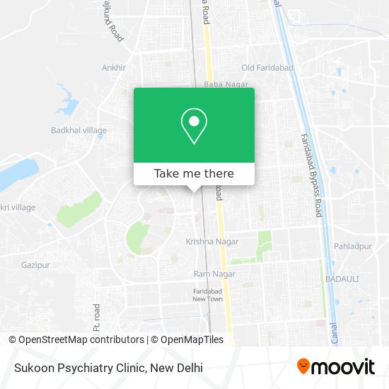 Sukoon Psychiatry Clinic map