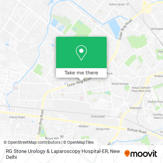 RG Stone Urology & Laparoscopy Hospital-ER map