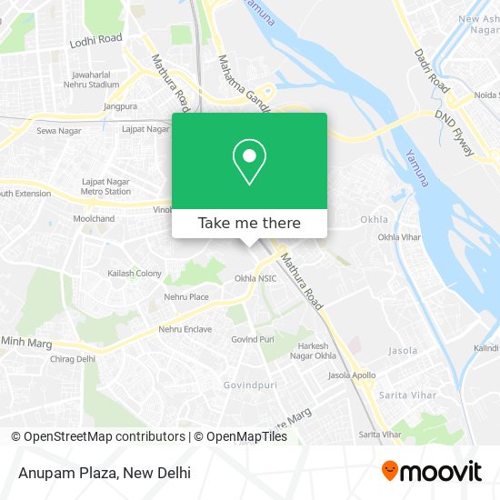 Anupam Plaza map