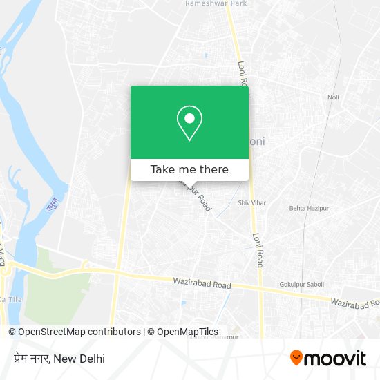 प्रेम नगर map
