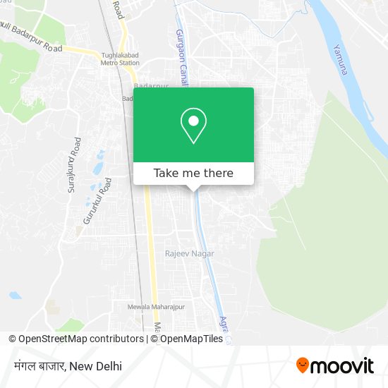 मंगल बाजार map