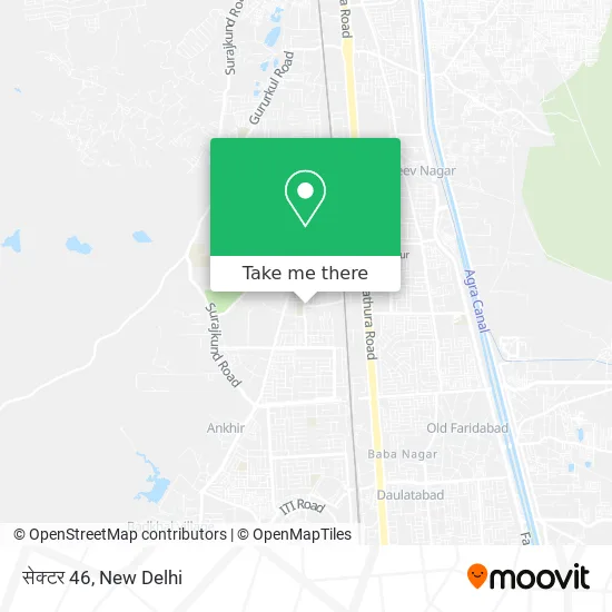 सेक्टर 46 map