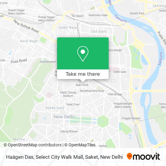 Haägen Das, Select City Walk Mall, Saket map