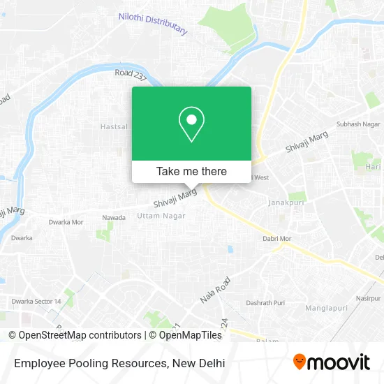 Employee Pooling Resources map
