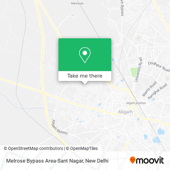 Melrose Bypass Area-Sant Nagar map