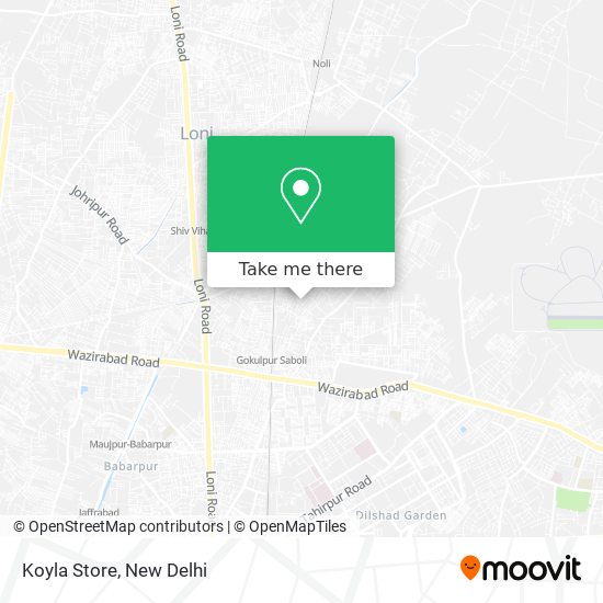 Koyla Store map