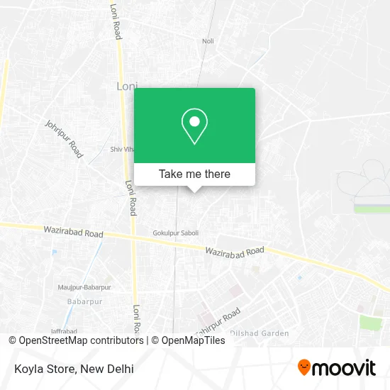 Koyla Store map