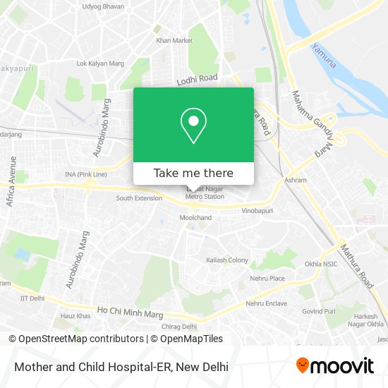 Mother and Child Hospital-ER map