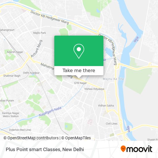 Plus Point smart Classes map