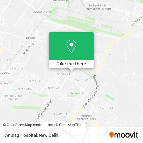 Anurag Hospital map