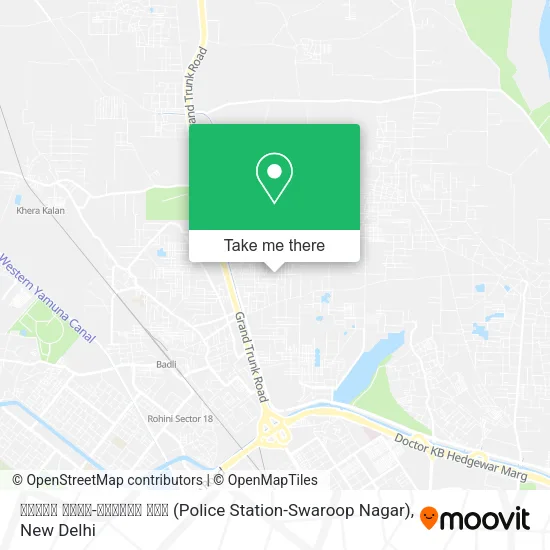 पुलिस थाना-स्वरूप नगर (Police Station-Swaroop Nagar) map