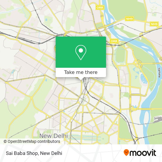 Sai Baba Shop map