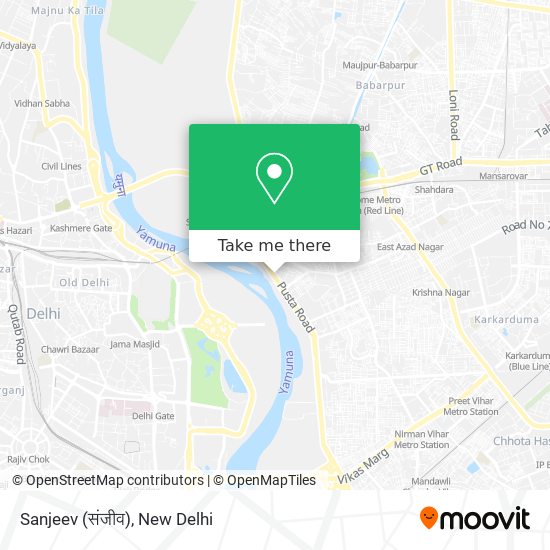 Sanjeev (संजीव) map