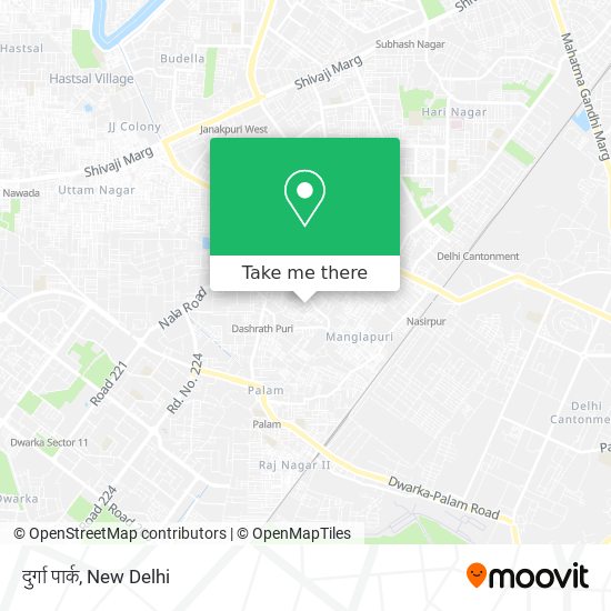 दुर्गा पार्क map