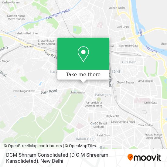 DCM Shriram Consolidated (D C M Shreeram Kansolideted) map
