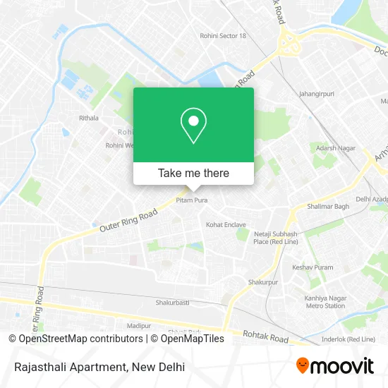 Rajasthali Apartment map