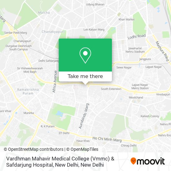 How To Get To Vardhman Mahavir Medical College Vmmc Safdarjung Hospital New Delhi In Delhi By Metro Or Bus