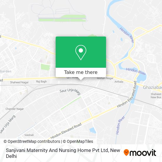 Sanjivani Maternity And Nursing Home Pvt Ltd map