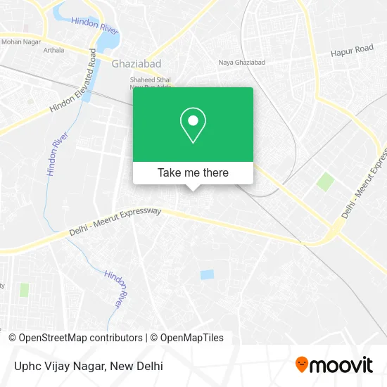 Uphc Vijay Nagar map